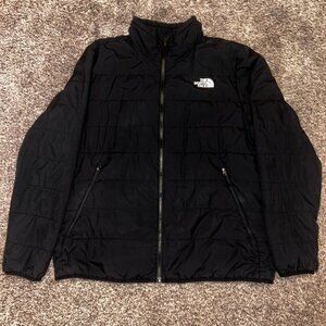 The North Face Lightweight Hiking Puffer Coat Black Size XL